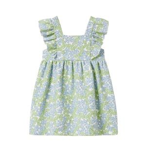 Zara printed jacquard dress